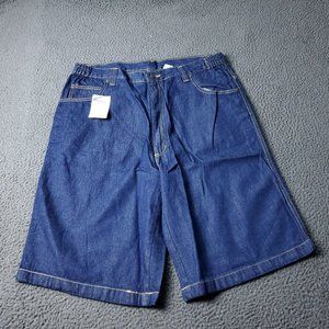 Liberty Blues Denim Jean Shorts Tall Mens 36 Blue